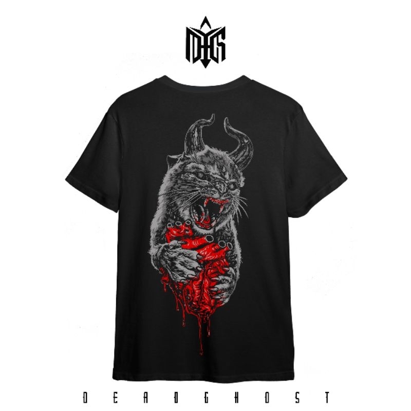 TSHIRT DEADGHOST DISTORTION / CATANIC / SATANIC SERIES