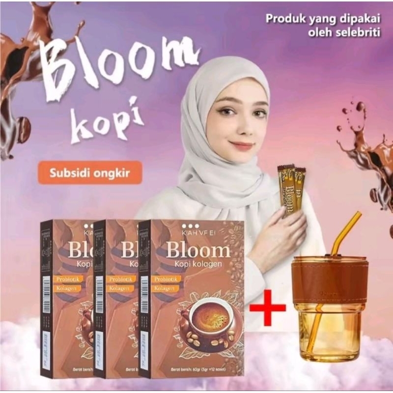 

Promo‼️ 3 Box Kopi Kolagen Bloom - Diet Dengan Bloom Kopi Kolagen