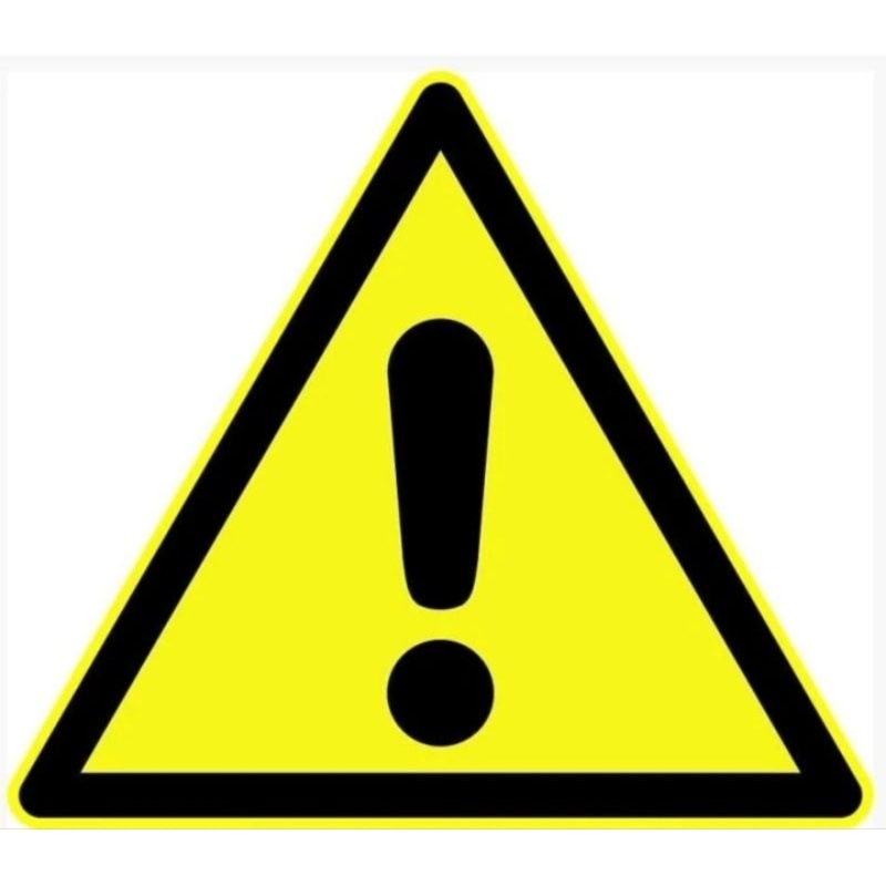 

SIGN STICKER DANGER UKURAN 15CM X 15CM BEST QUALITY