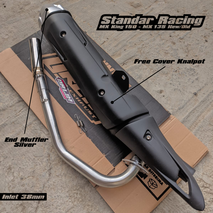 Knalpot Standar Racing MX King - MX 135 New/Old | Original ORLINEXHAUST.