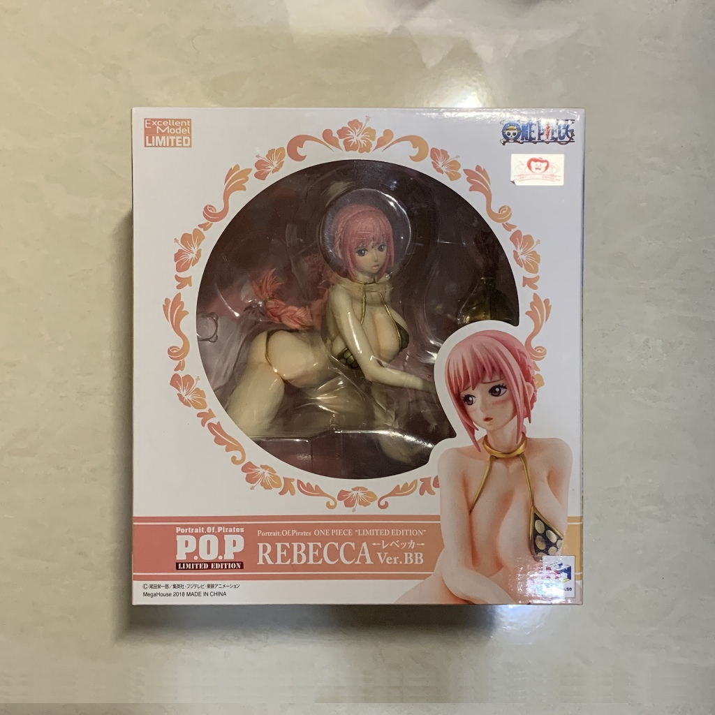 REBECCA Ver. BB Portrait of Pirates POP P.O.P One Piece Limited Edition Megahouse 2nd bekas used sec
