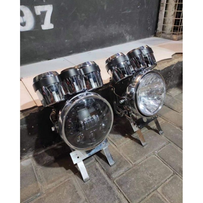 LAMPU SET NINJA SS LAMPU DEPAN NINJA SS REFLEKTOR DAYMAKER