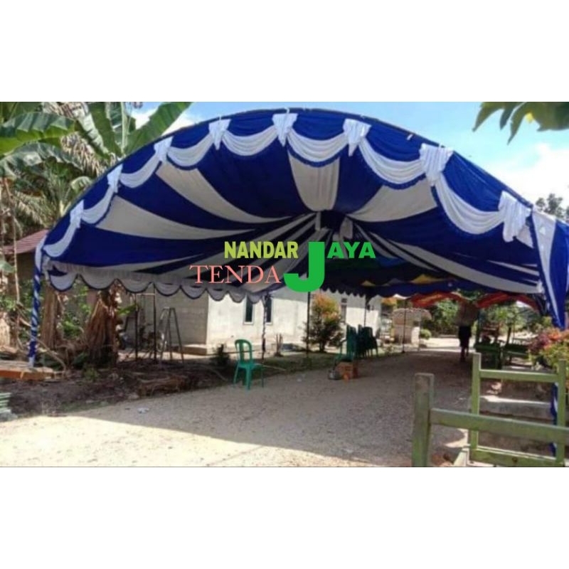 Plafon tenda pesta model plafon dekor