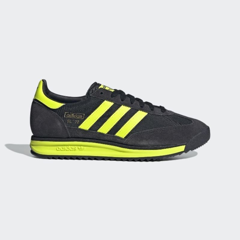 Adidas SL 72 RS CORE BLACK SOLAR YELLOW