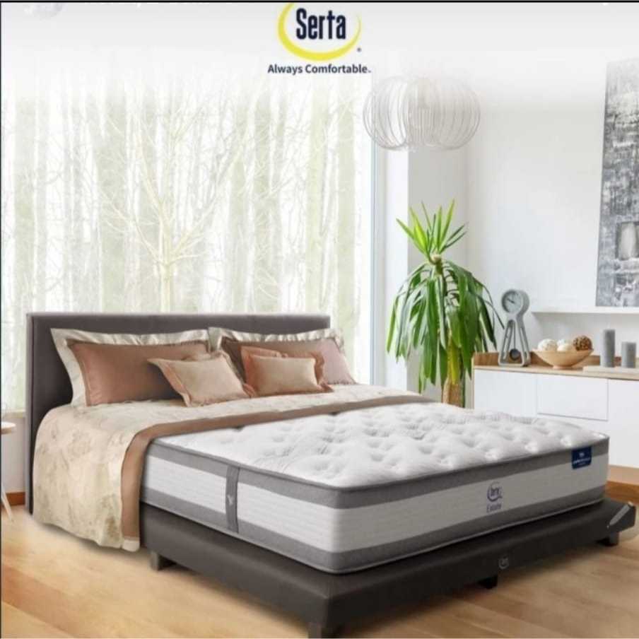 full set kasur springbed Serta estate