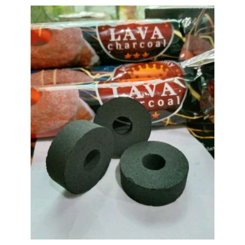 Arang magic lava charcoal