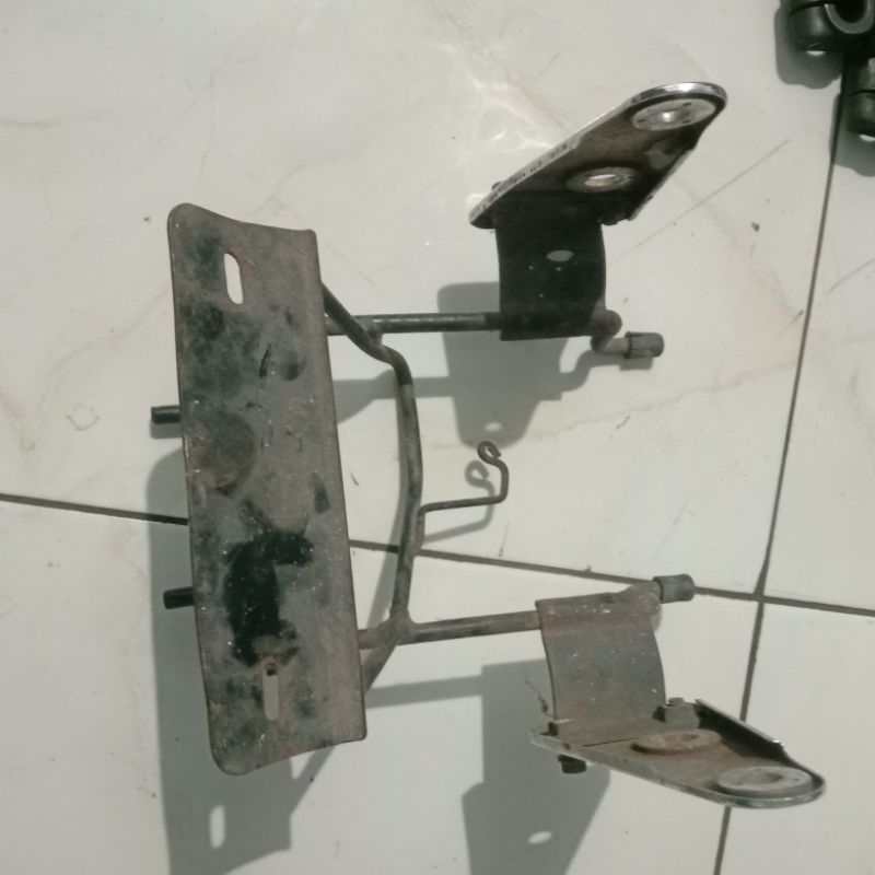 breket pangkon lampu Tiger Revo lampu bulat