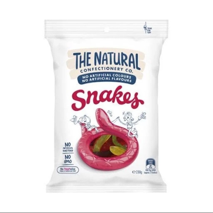 

The Natural Confectionery Co Snakes - 230gr