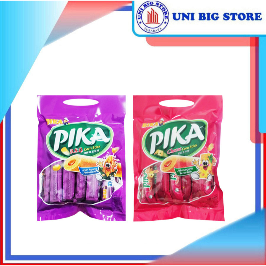 

Bika Pika Cheese | BBQ Corn Stick 100 gr Jejari Stik Jagung