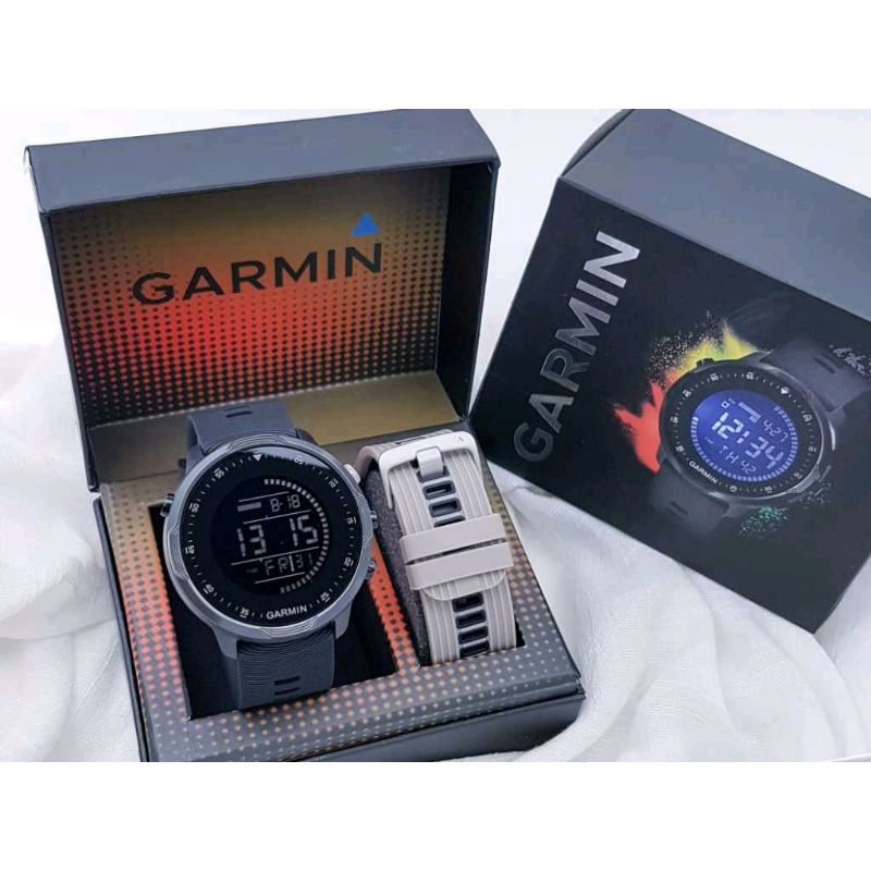 Promo Jam Tangan Digital Pria Fashion Garmin Running Tanggal Aktif Free Box Ekslusive