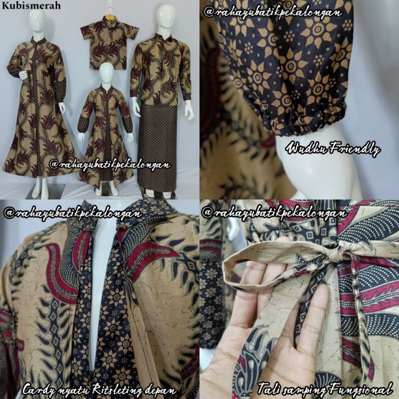 ORIGINAL Gamis Batik Anak Perempuan Termurah usia 3-10 Tahun Bahan Katun Premium