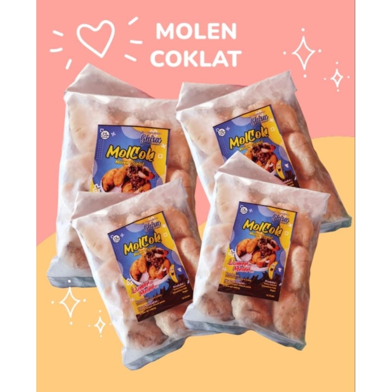 

ghisa molcok molen coklat lumer isi 10 frozen