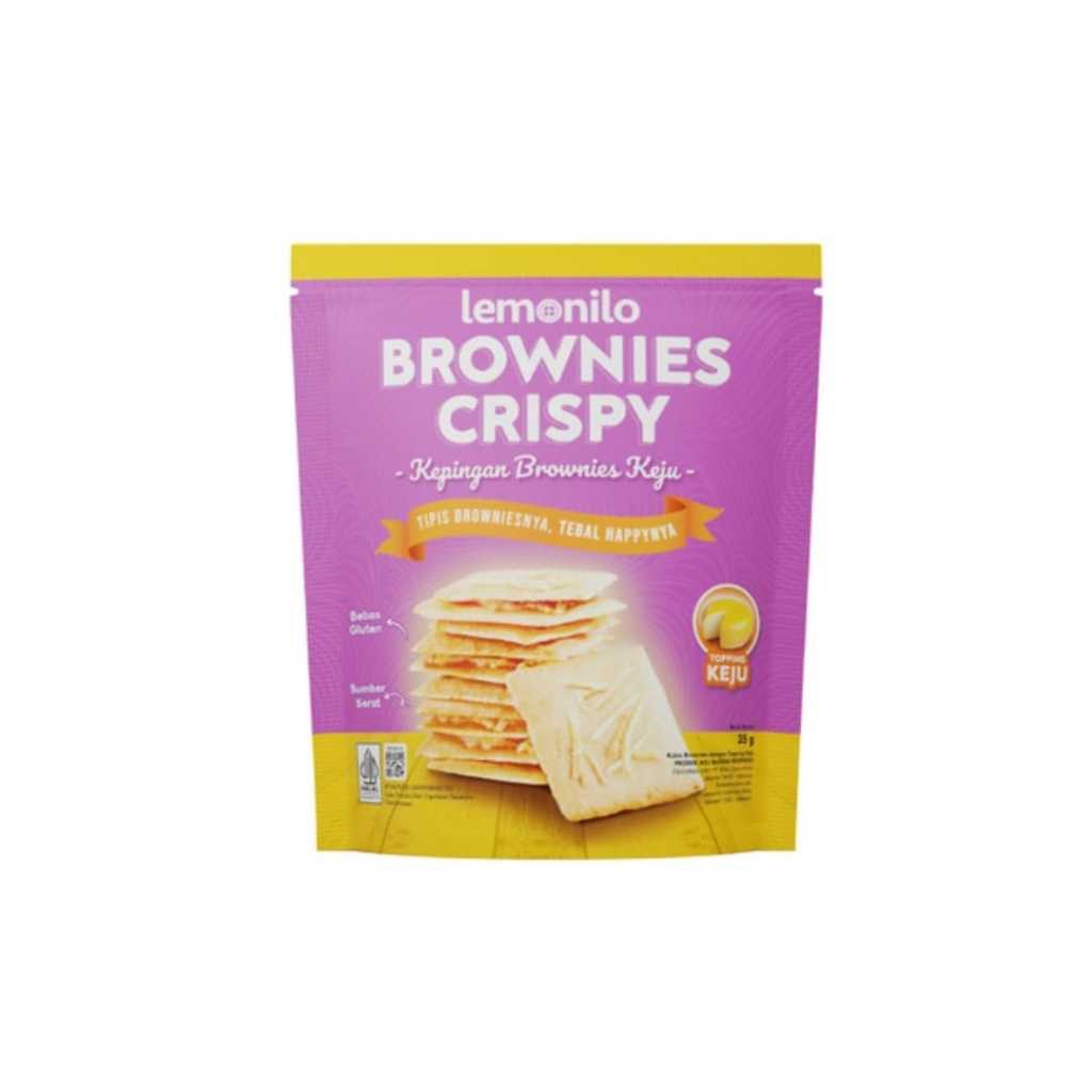 

Lemonilo Brownies Crispy Topping Keju 35 gr