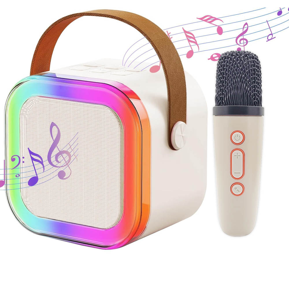 KF Colorful karaoke sound system speaker bluetooth Mini Speaker Wireless Karaoke Speaker Portable MP