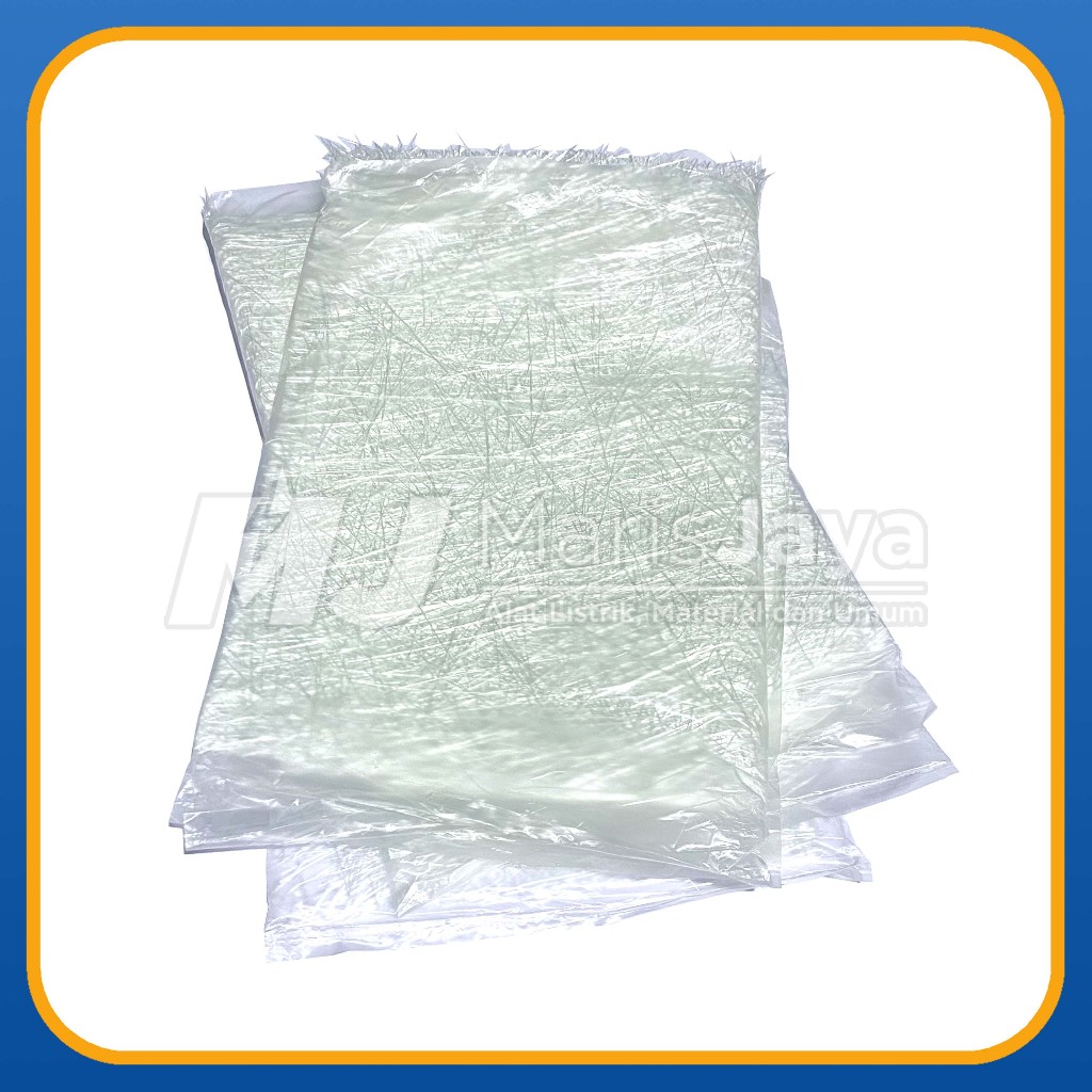 Serat Fiber / Fiberglass/ Fiber Mat Per 1 Lembar