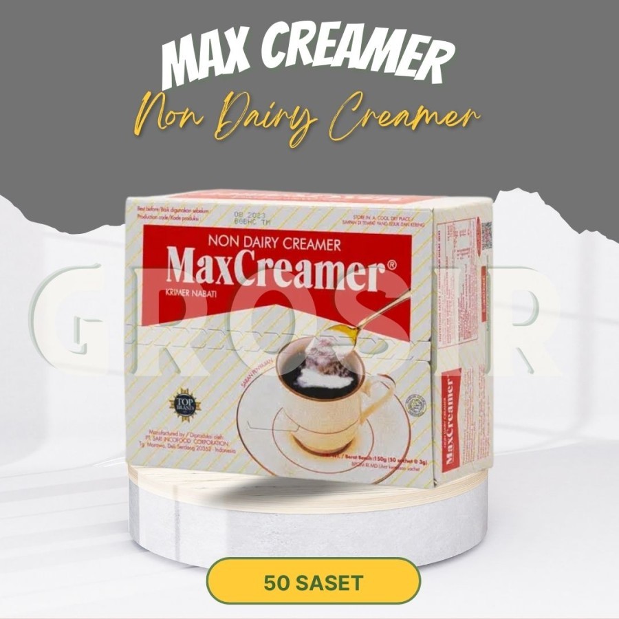 

MaxCreamer Non Dairy Creamer (50 sachet)