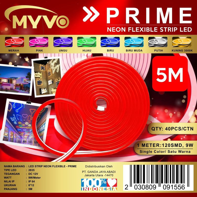 lampu LED strip 5 meter