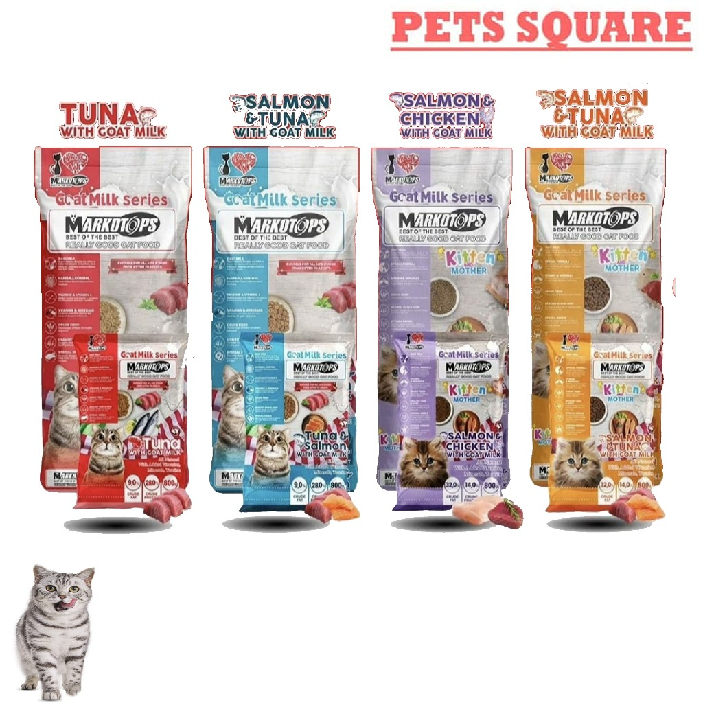 MARKOTOPS TUNA / TUNA WITH SALMON/ KITTEN SALMON CHICKEN/KITTEN TUNA SALMON 20KG (G/G)