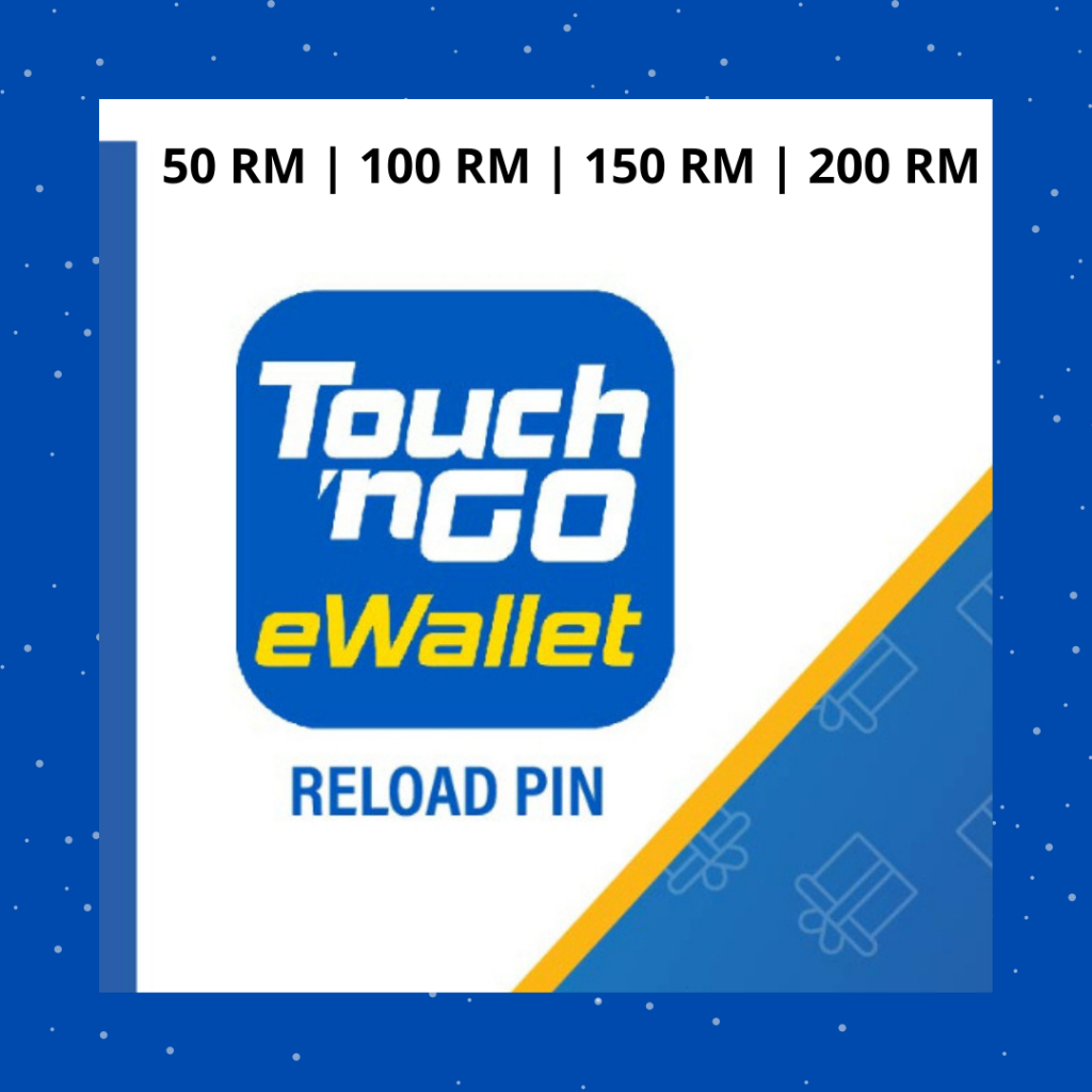 PROMO TOUCH N GO MALAYSIA RELOAD PIN MURAH 50RM | 100RM | 150 RM | 200 RM