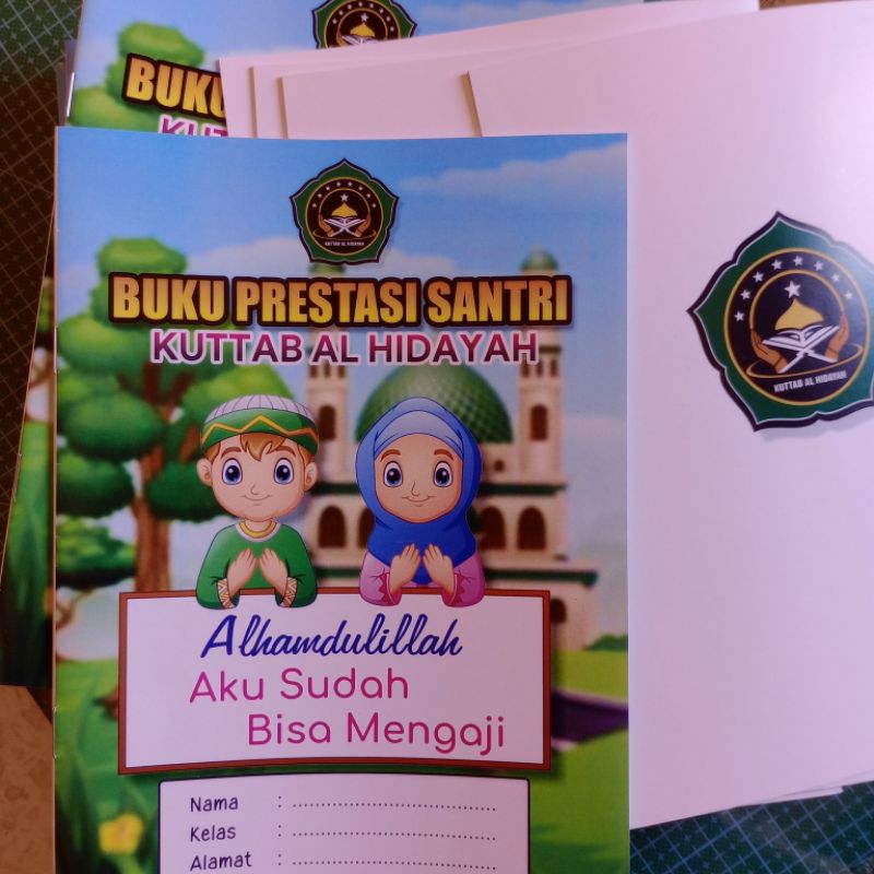Buku Prestasi Santri / mengaji (custom) BPS
