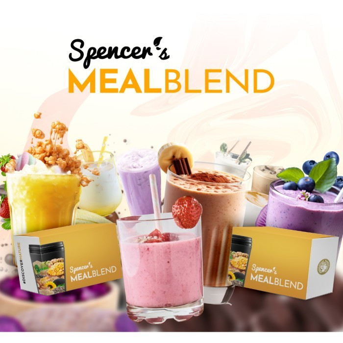 

SPENCER'S MEALBLEND MULTIGRAIN 38 GRAM / SACHET/ ECER - SPENCER SPENCERS MEAL BLEND - MEAL REPLACEMENT PENGGANTI MAKAN SOLUSI LANGSING SEHAT UNTUK DIET PRIA DAN WANITA