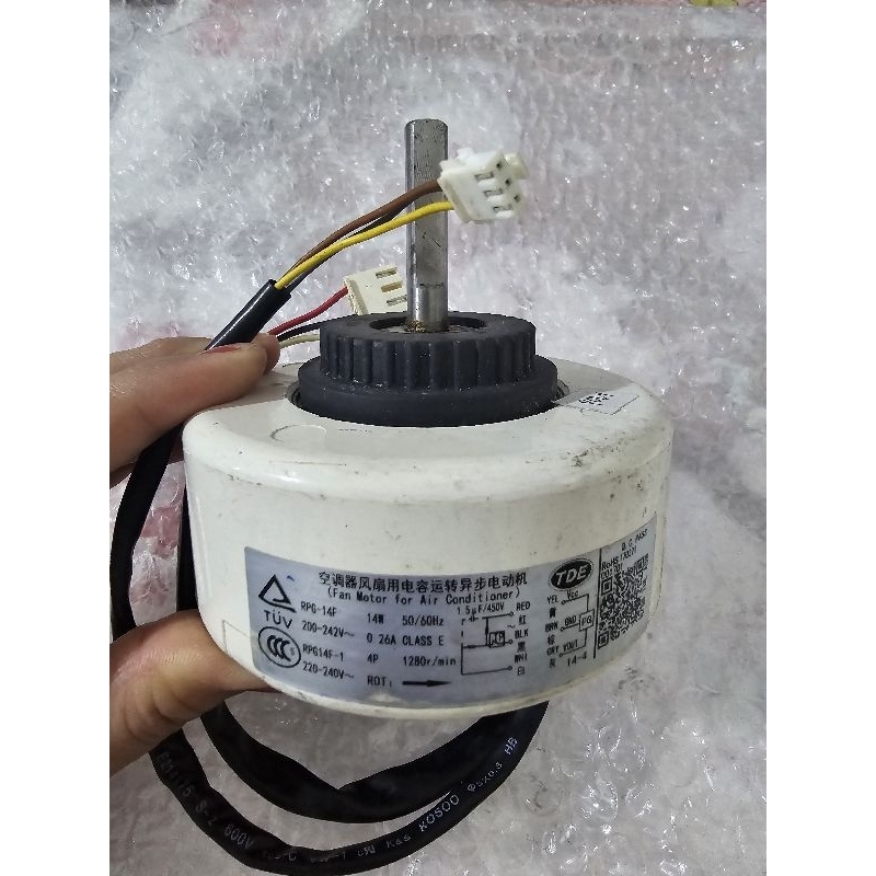 DINAMO MOTOR FAN AC POLYTRON  PAC 05-09VF ORIGINAL