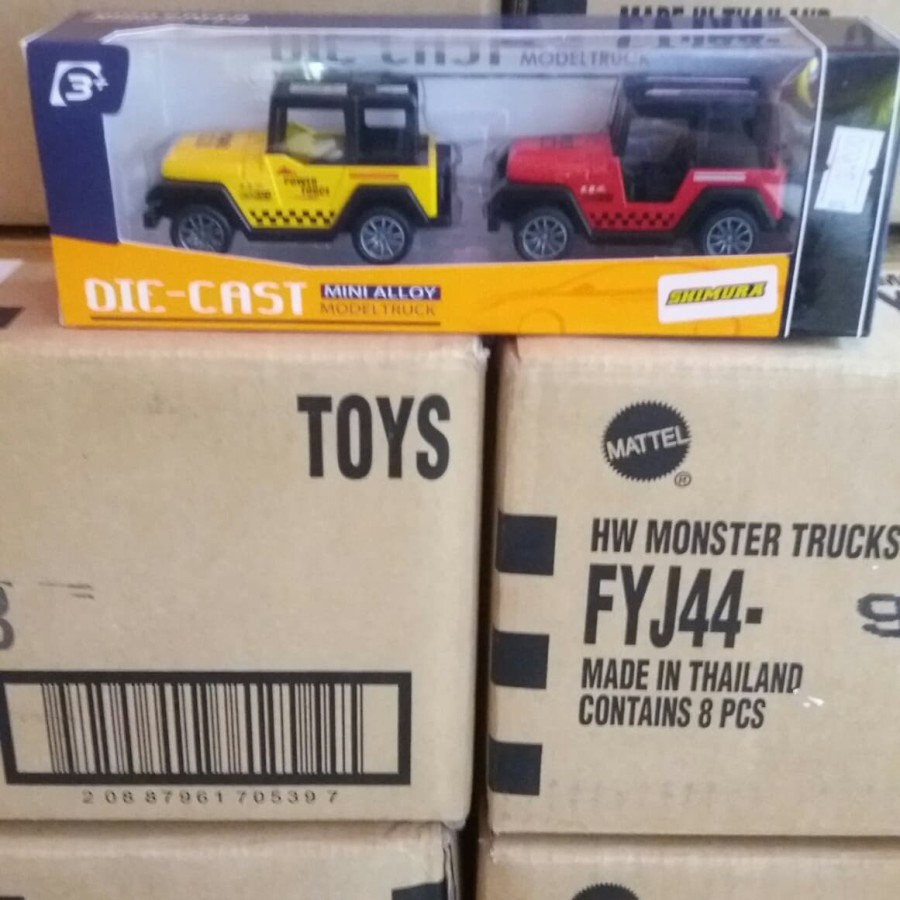Diecast Jeep Shimura