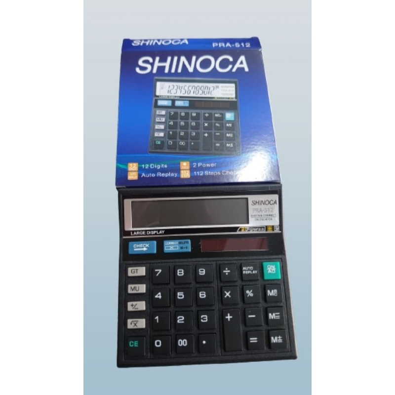 

kalkulator shinoca 12 digit