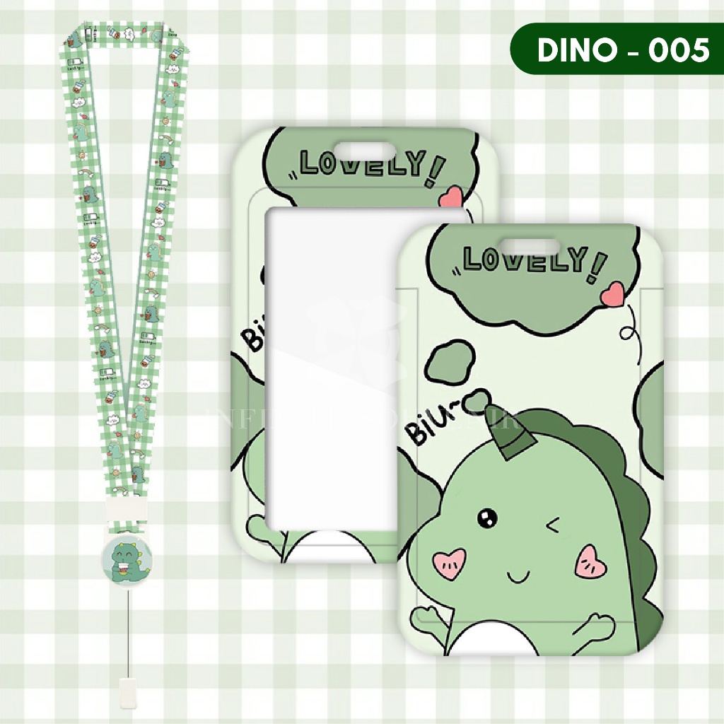 

ATH (N017) ID Card Holder Tali Yoyo Dinosaurus / Nametag Yoyo / Card Holder Yoyo / Cat / Card Holder