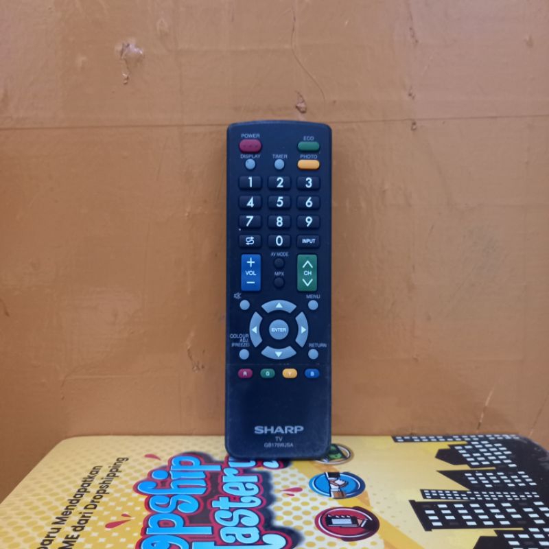 REMOTE TV SHARP SERI GB175WJSA