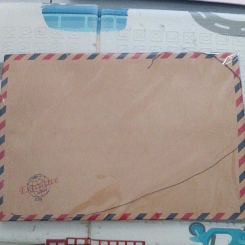 

Executive amplop air mail 310 ( amplop coklat tali )