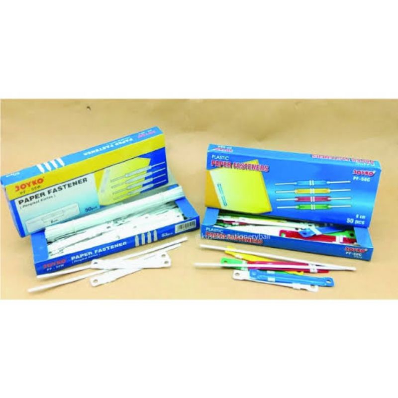 

JOYKO PF50W PF50C PAPER FASTENER ACCO ACO KLIP PENGIKAT KERTAS 2 LUBANG