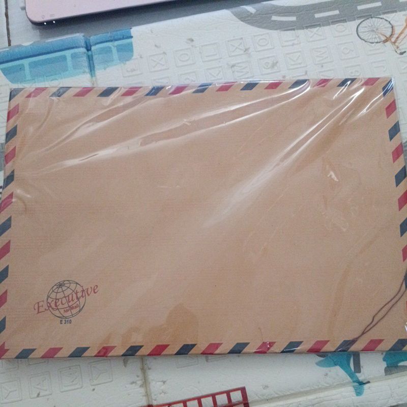

Executive ampop air mail 310 ( amplop coklat tali)