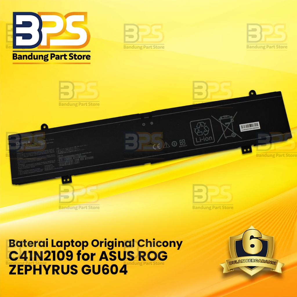 Battery Baterai Laptop Chicony for ROG ZEPHYRUS GU604 C41N2109 Original