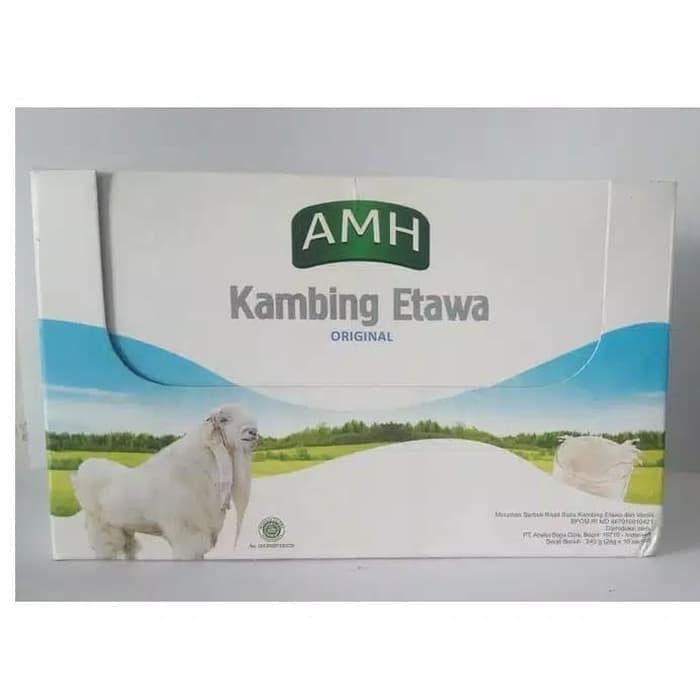 

Susu Kambing Ettawa AMH ORIGINAL DAN PLUS JAHE isi 10 Sachet