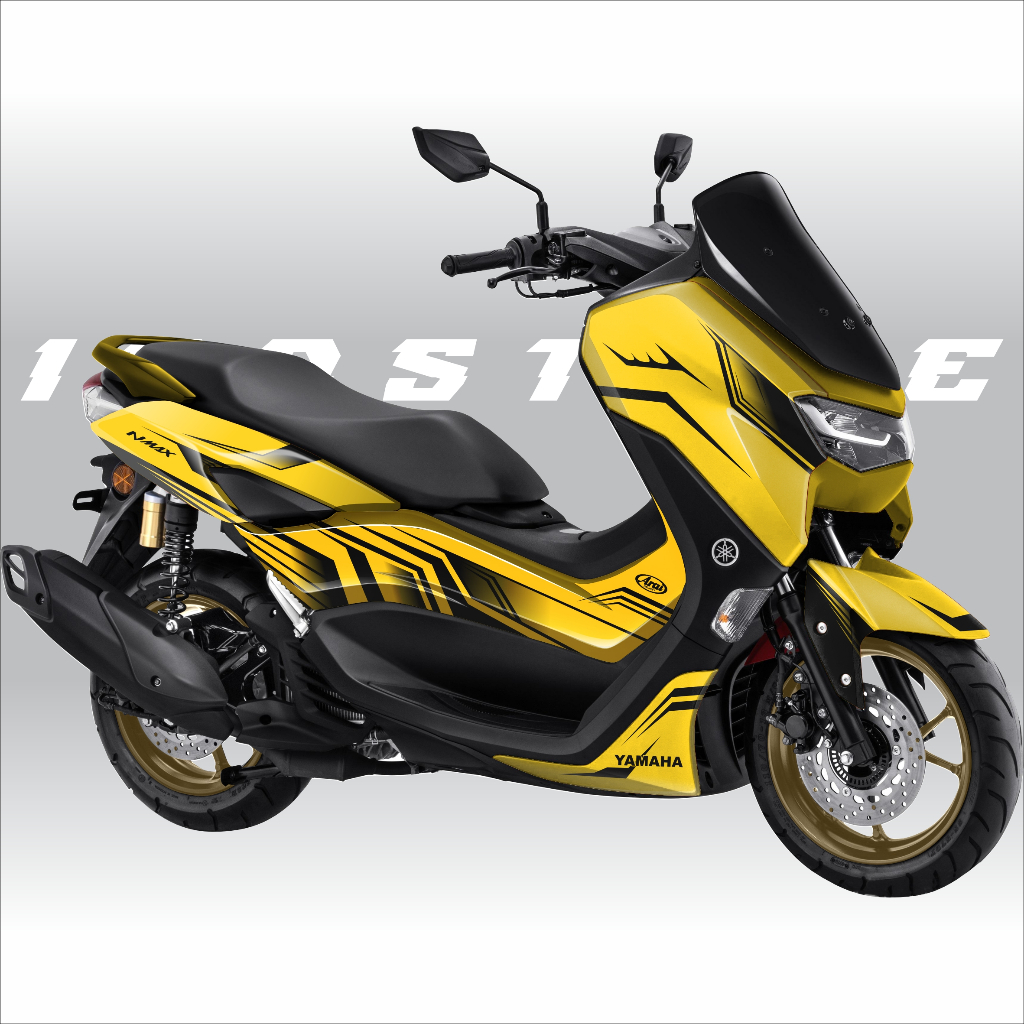 Sticker Nmax Grafis Simple Full Body Custom Nmax New 2020-2024 / Nmax Old 155 2017 / Stripingstore