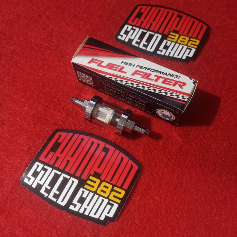 Saringan Filter Bensin Motor Fuel Filter TDR Racing Short Universal