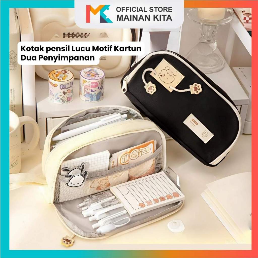 

MK921 Tas Pensil Anak Sekolah Motif Kartun | Kotak Pensil Jumbo Kapasitas Besar | Tempat Pensil Lucu