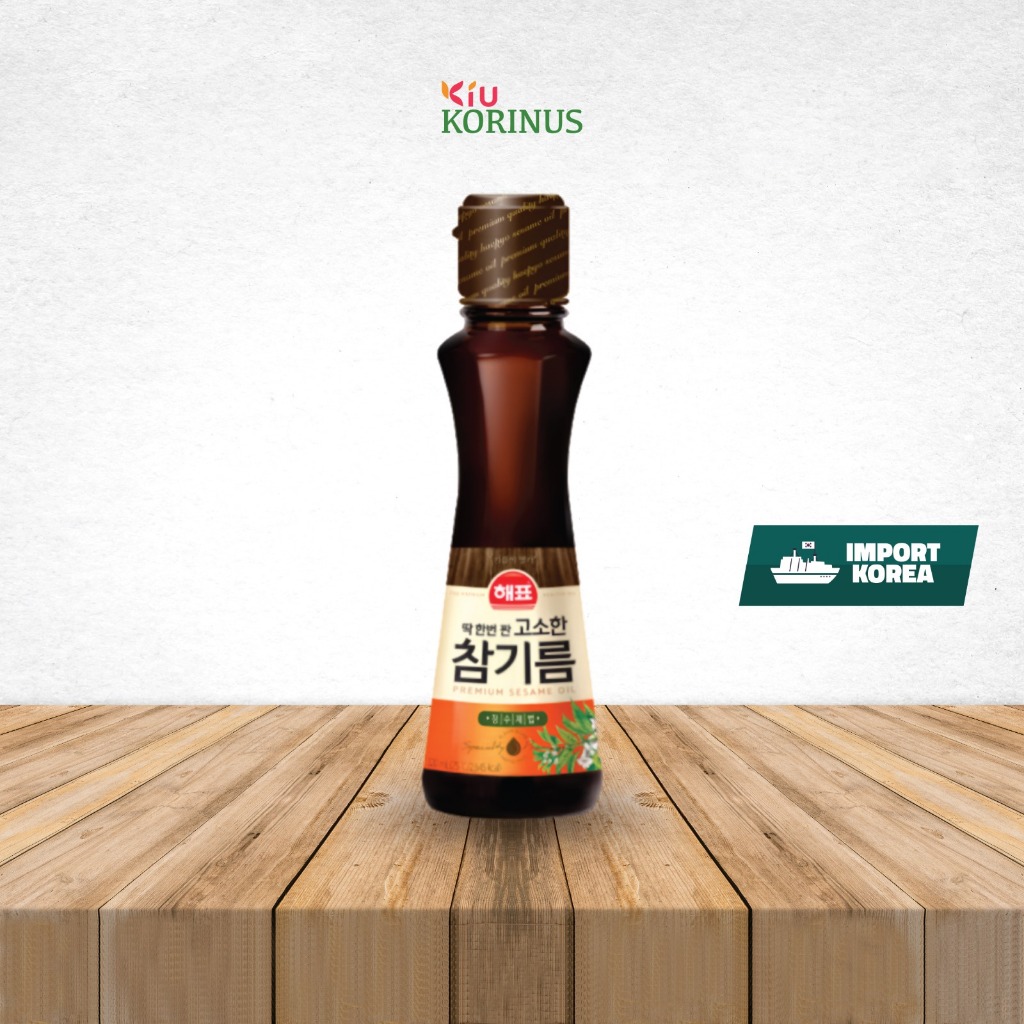 

K-Haepyo Premium Sesame Oil /Minyak Wijen 320ml.