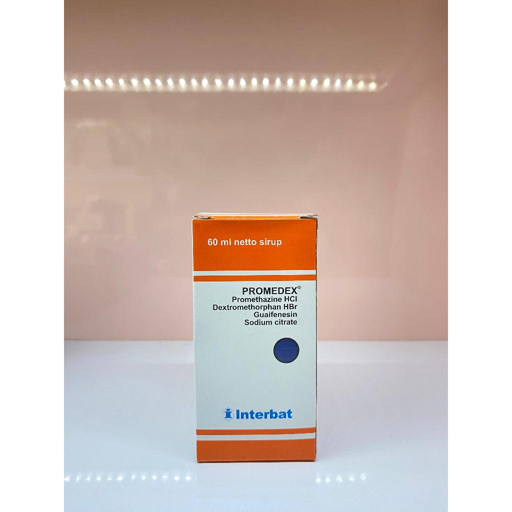 PROMEDEX SIRUP 60ML// OBAT BATUK BERDAHAK FLU & ASMA ANAH DEWASA