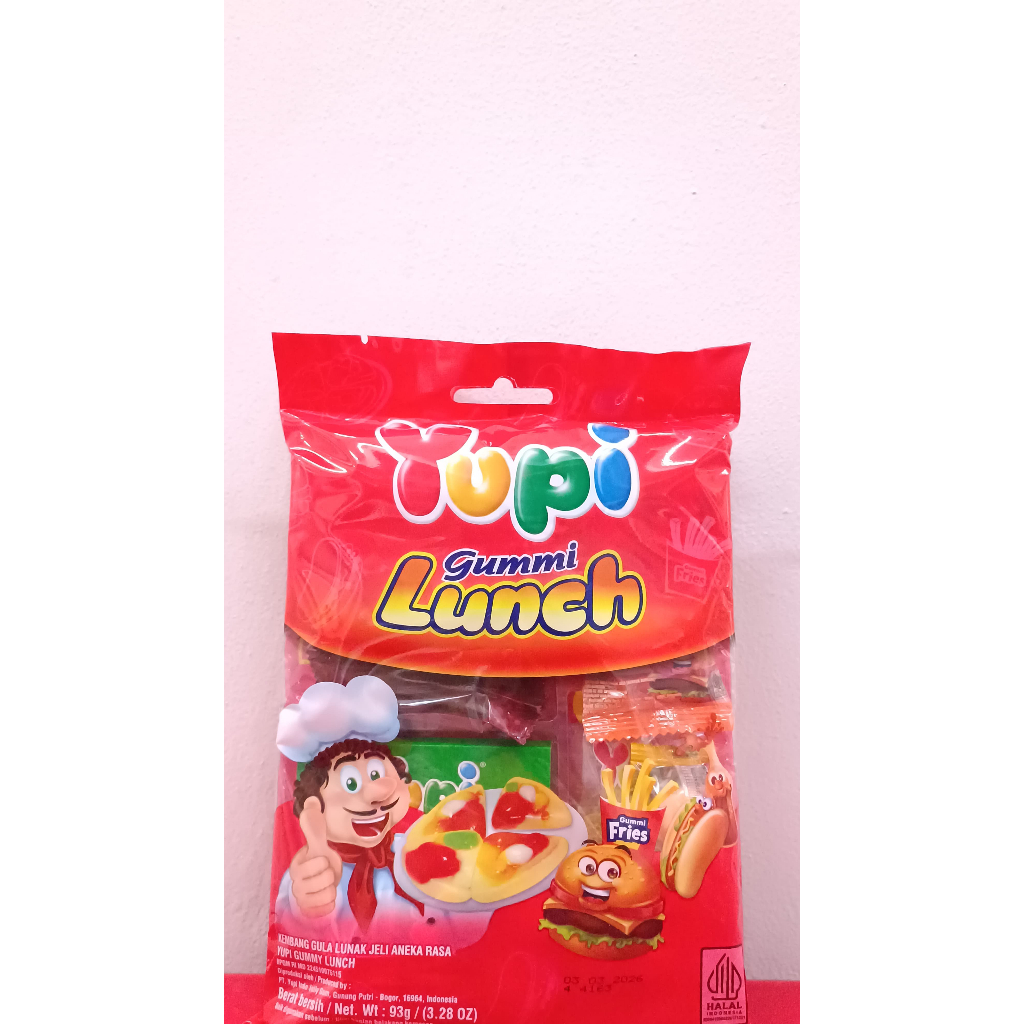 

PERMEN YUPI GUMMY LUNCH