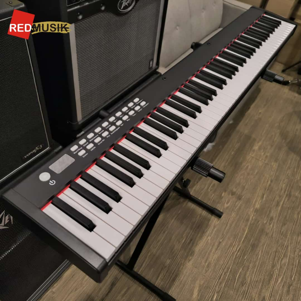 Piano Elektrik BX II Hitam Digital Piano BX 2 Hitam