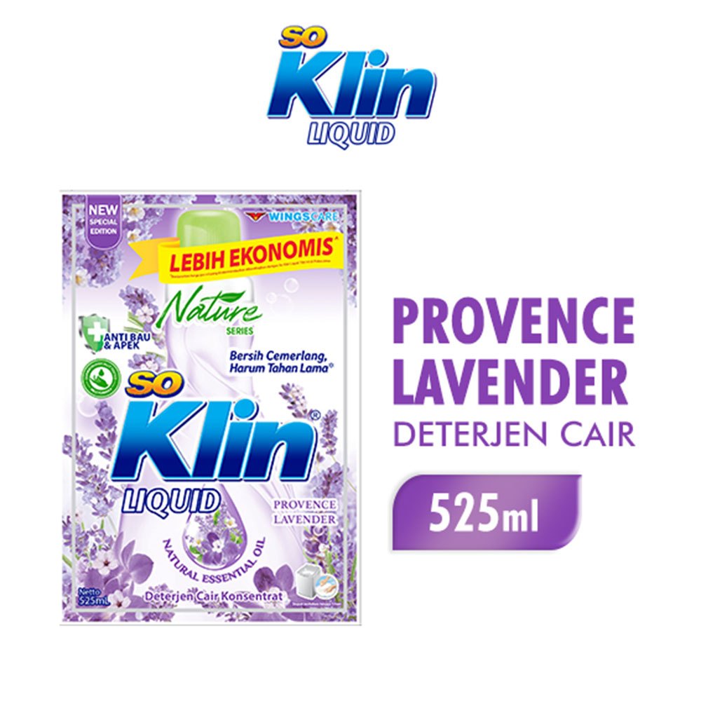 so klin deterjen cair lavender