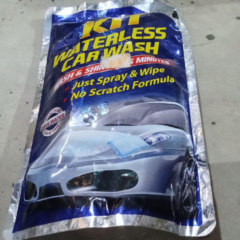 kit Waterless Car Wash 500ml