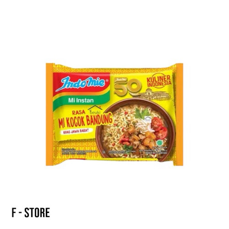 

INDOMIE KOCOK BANDUNG MIE INSTANT