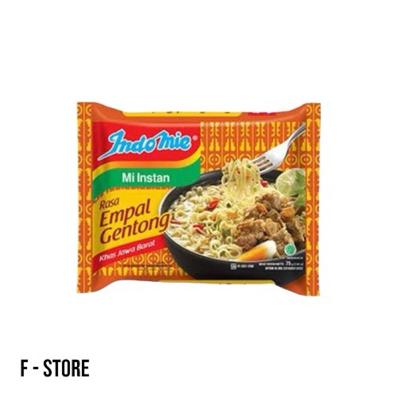 

INDOMIE EMPAL GENTONG MIE INSTANT