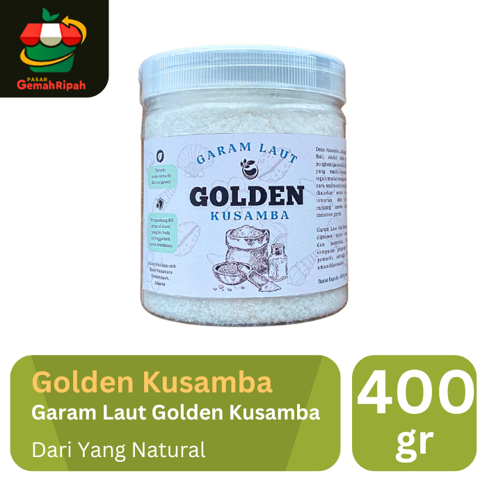

Garam Laut Golden Kusamba Asli Bali