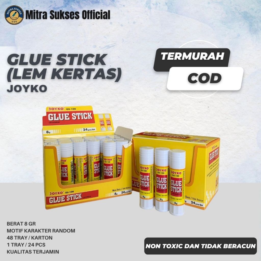 

[1Pcs] Glue Stick JOYKO (Lem Kertas) TERMURAH
