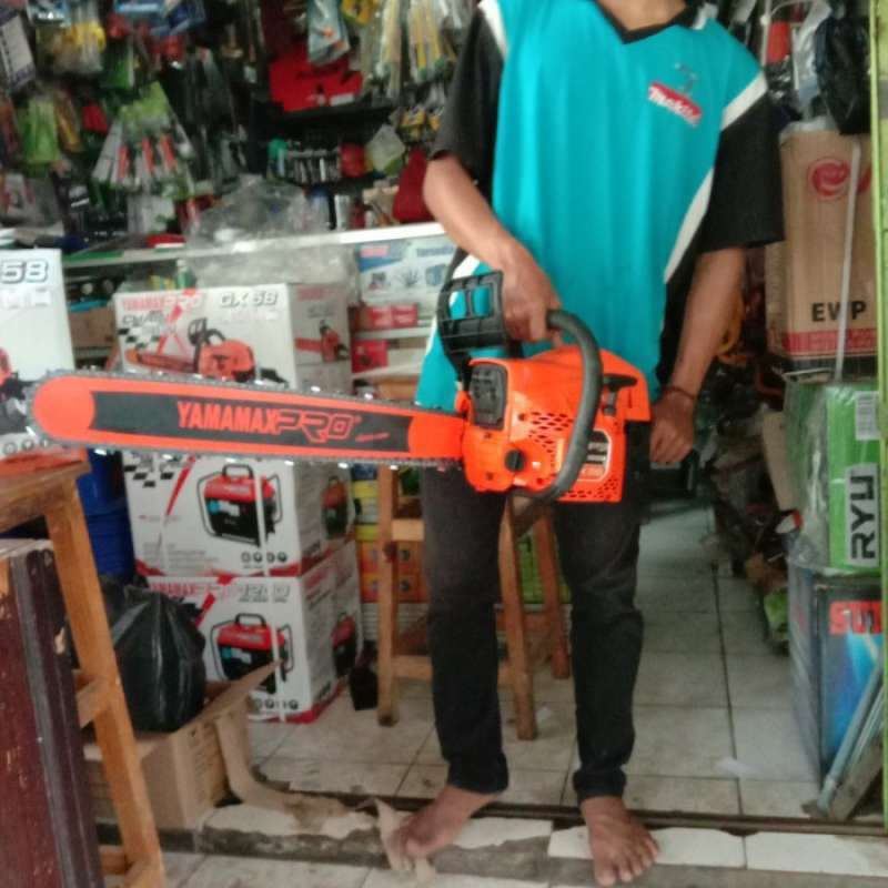 YAMAMAX PRO GX58 MESIN CHAINSAW GERGAJI KAYU
