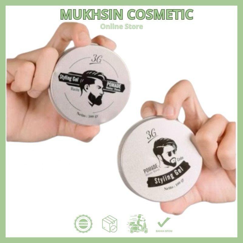 POMADE 3G/HAIR STYLING POMADE GEL/ POMADE RAMBUT
